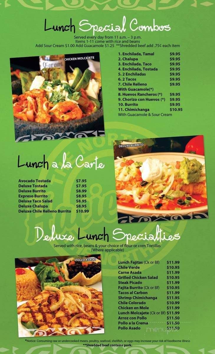 La Hacienda - Gold Bar, WA menu_pic