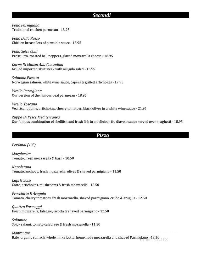 Terra Mia - Lake Mary, FL menu_pic