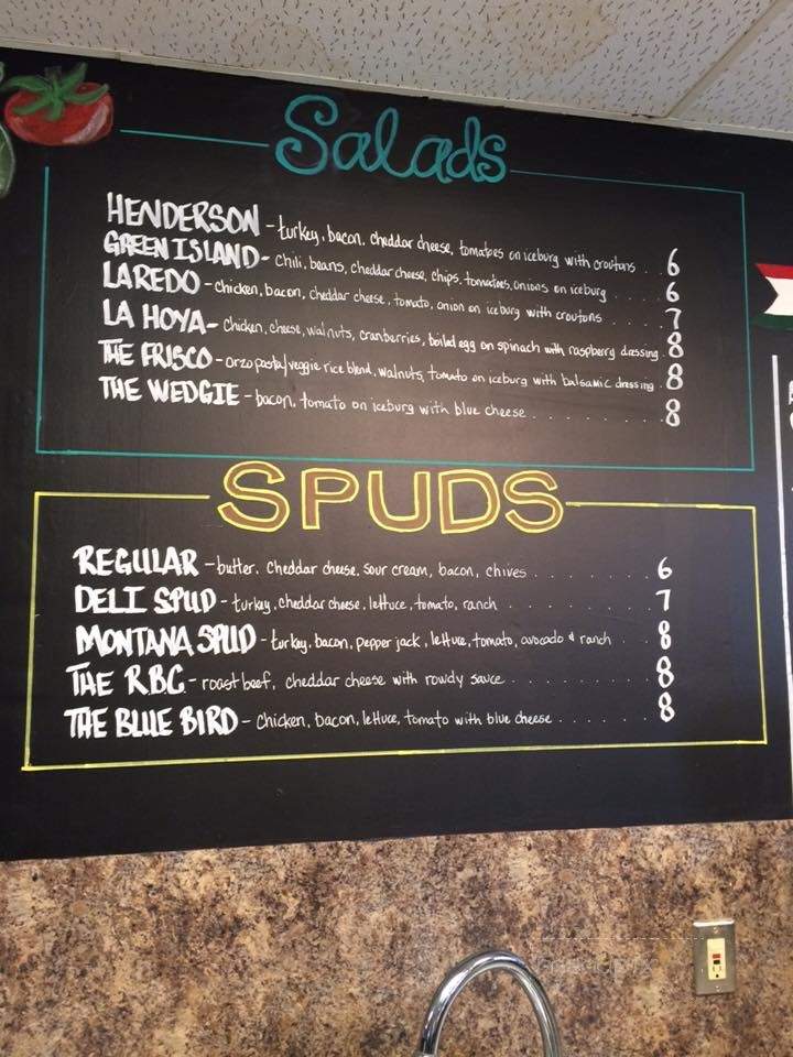 Vidalias - Tahlequah, OK menu_pic