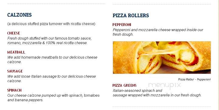 Pizza Joe's - Monaca, PA menu_pic