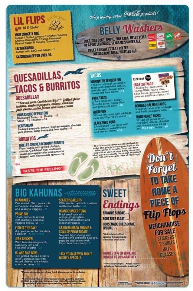 Red Wing Grill - Virginia Beach, VA menu_pic