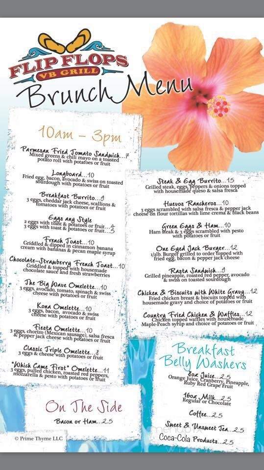 Red Wing Grill - Virginia Beach, VA menu_pic