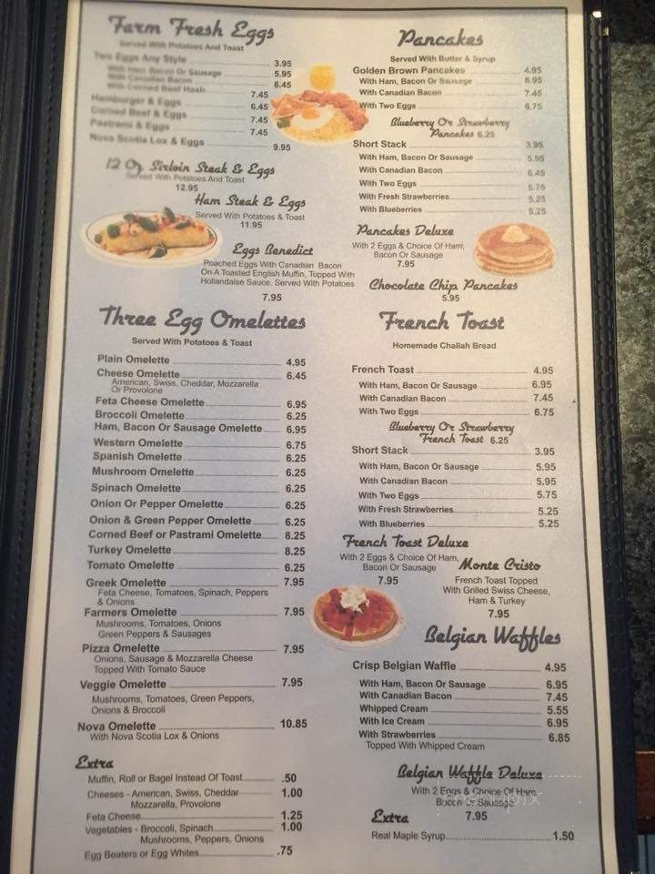 Schodack Diner - Castleton On Hudson, NY menu_pic