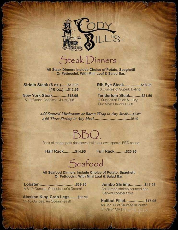R & R Lounge - Great Falls, MT menu_pic