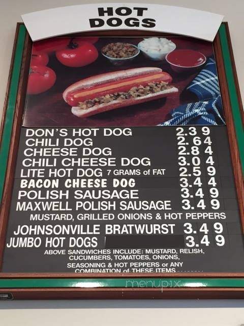 Don's Hot Dogs - Orland Park, IL
