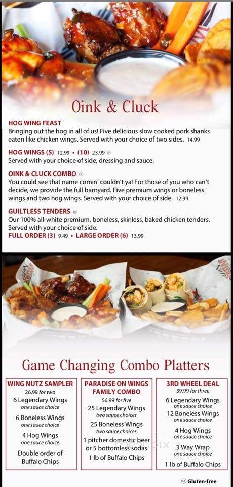 Wing Nutz - Orem, UT menu_pic
