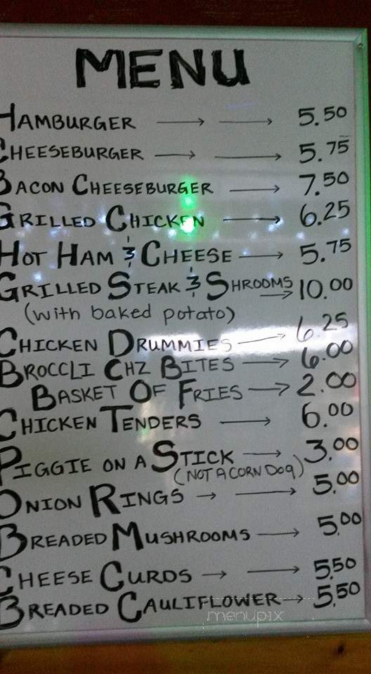 Other Place Bar - Iron River, WI menu_pic