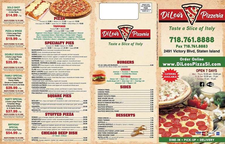 Di Leo's Pizzeria - Staten Island, NY