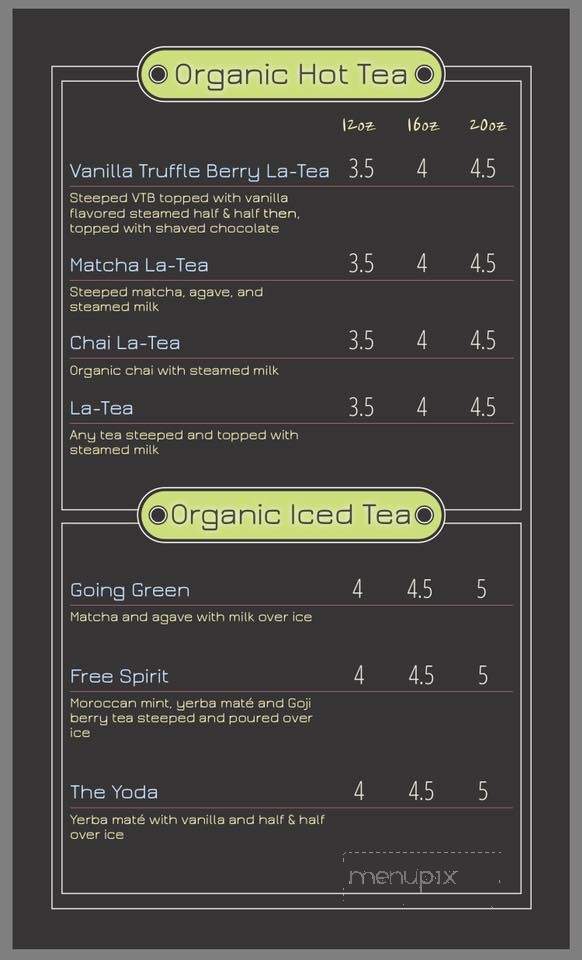 Rogue Coffee Roasters - Grants Pass, OR menu_pic