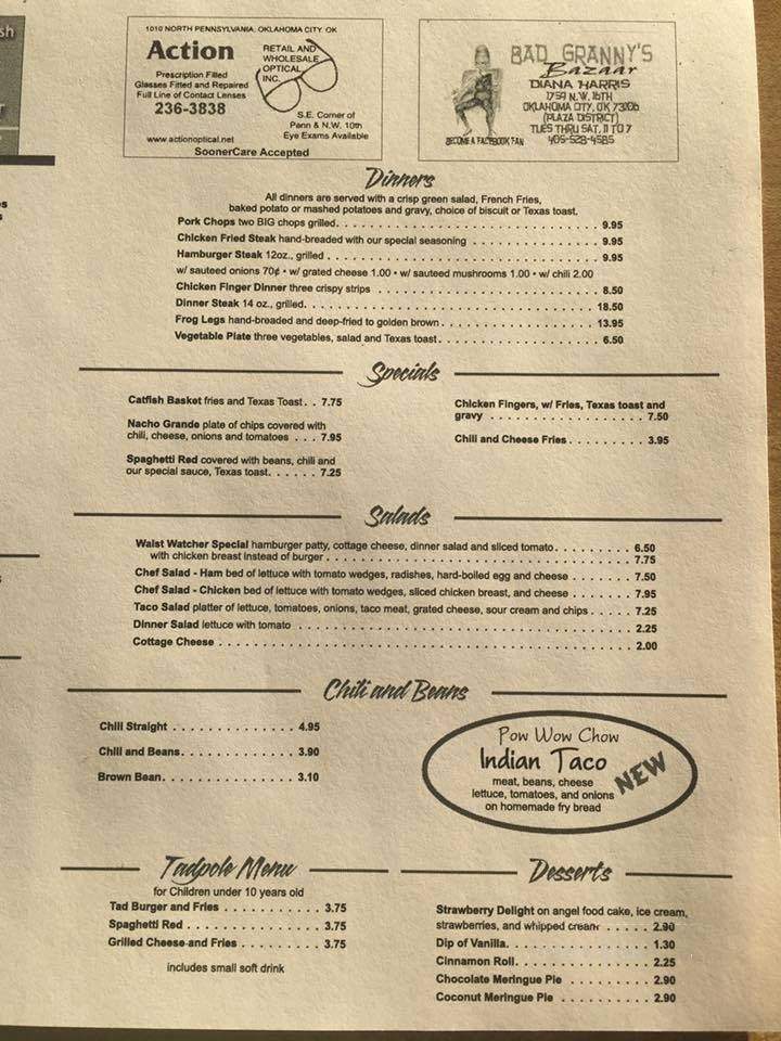 Hungry Frog - Oklahoma City, OK menu_pic