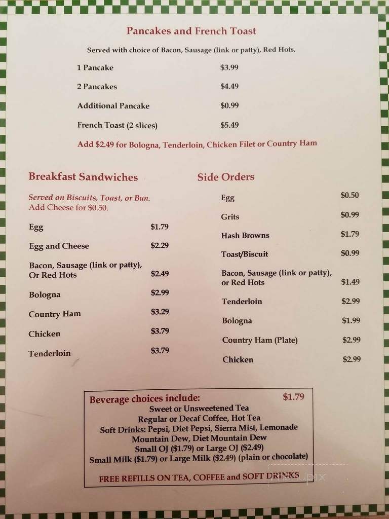 Farmers Kitchen - Hermiston, OR menu_pic