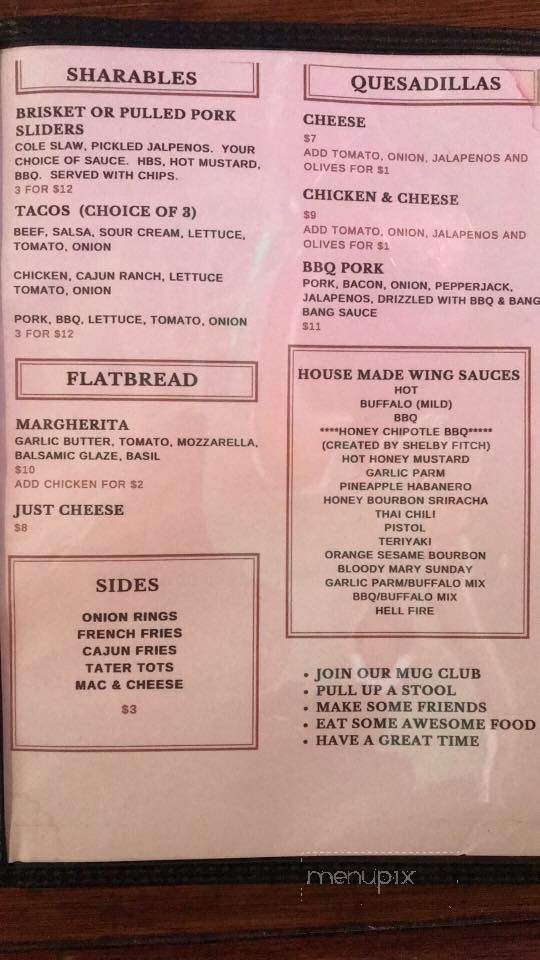 Kings Tavern - Saratoga Springs, NY menu_pic