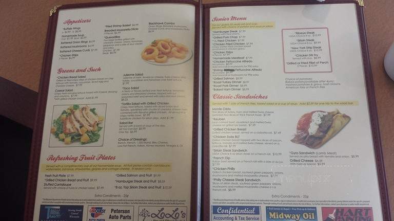 Black Hawk Family Restaurant - Sauk City, WI menu_pic