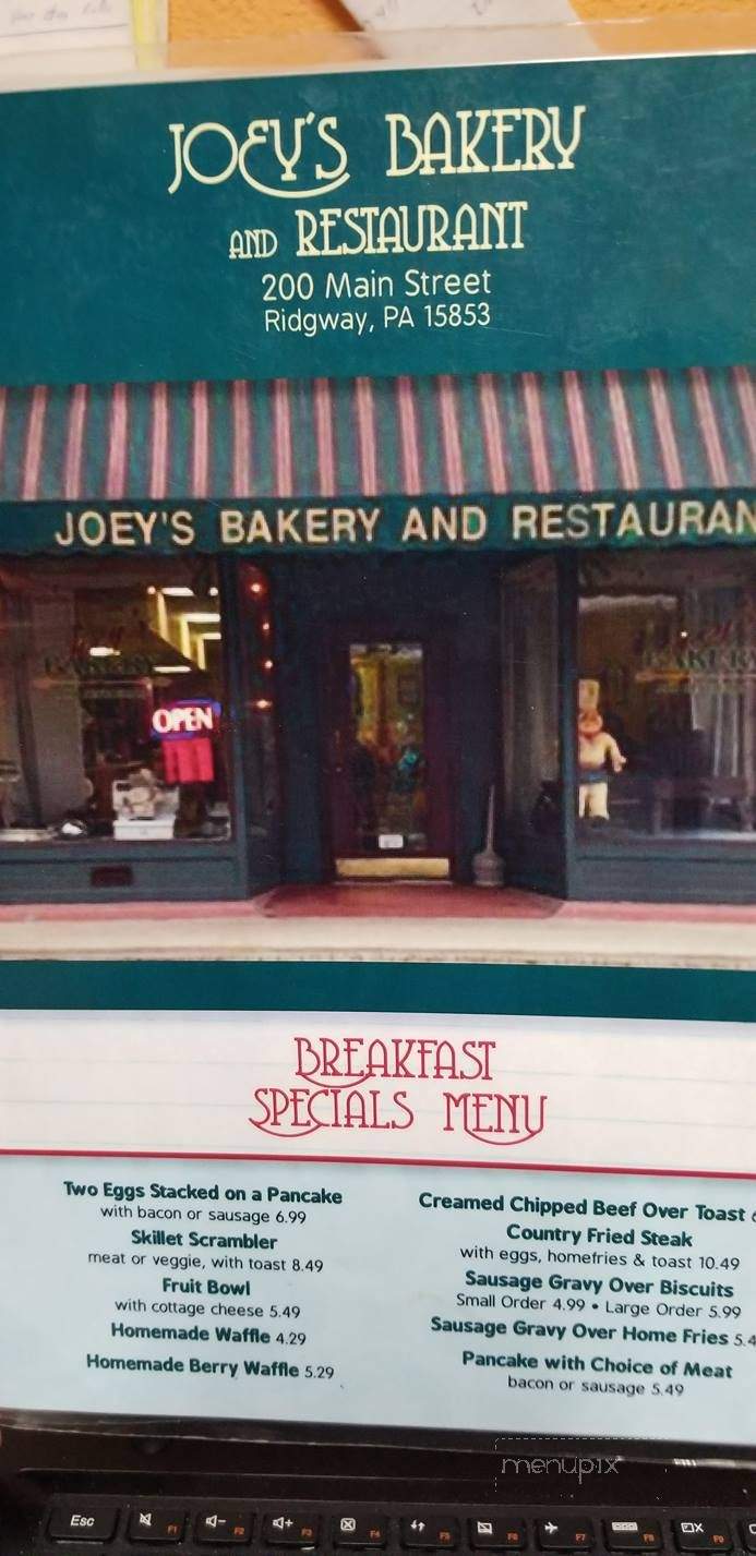 Joey's Bakery - Ridgway, PA