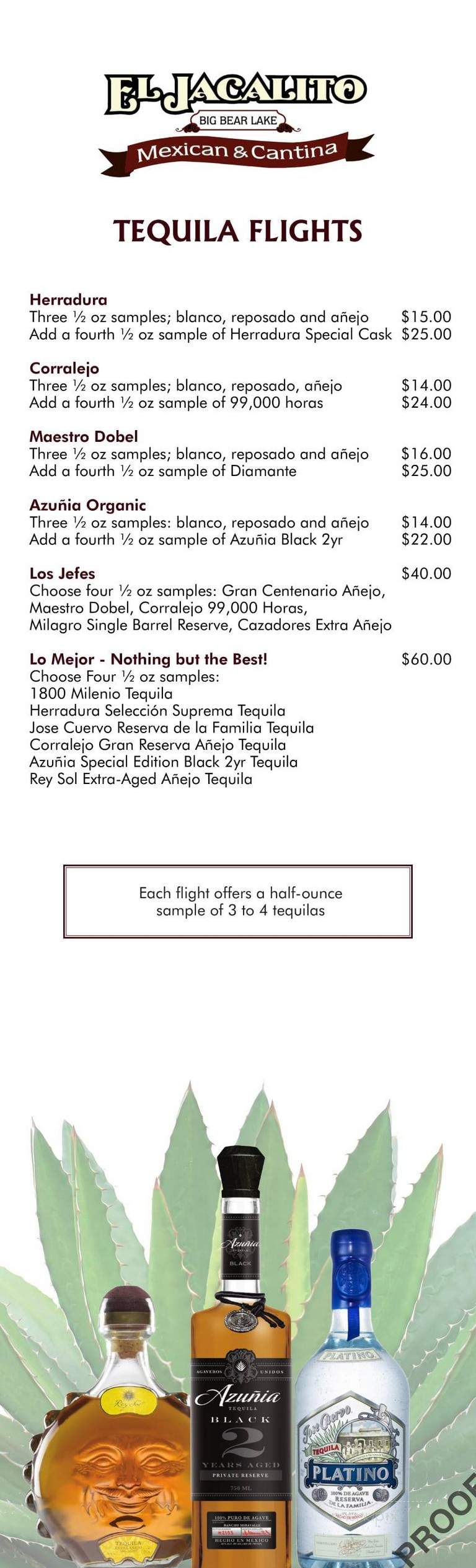 El Jacalito Mexican Food - Big Bear Lake, CA menu_pic