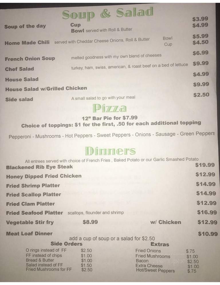 Lower Bank Tavern - Egg Harbor City, NJ menu_pic