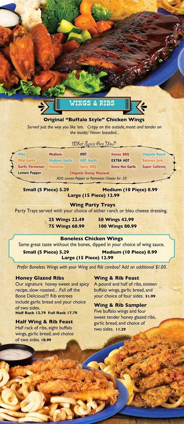 Leo's Tasty Wings & More - Austin, TX menu_pic