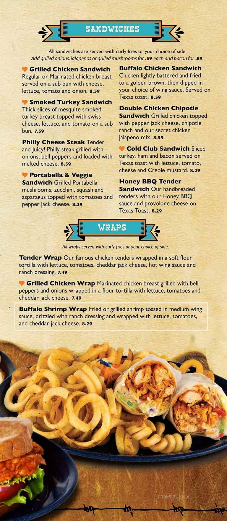 Leo's Tasty Wings & More - Austin, TX menu_pic