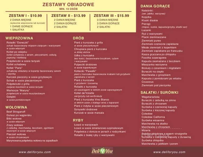 Deli Time Incorporated - Schaumburg, IL menu_pic