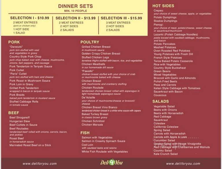 Deli Time Incorporated - Schaumburg, IL menu_pic