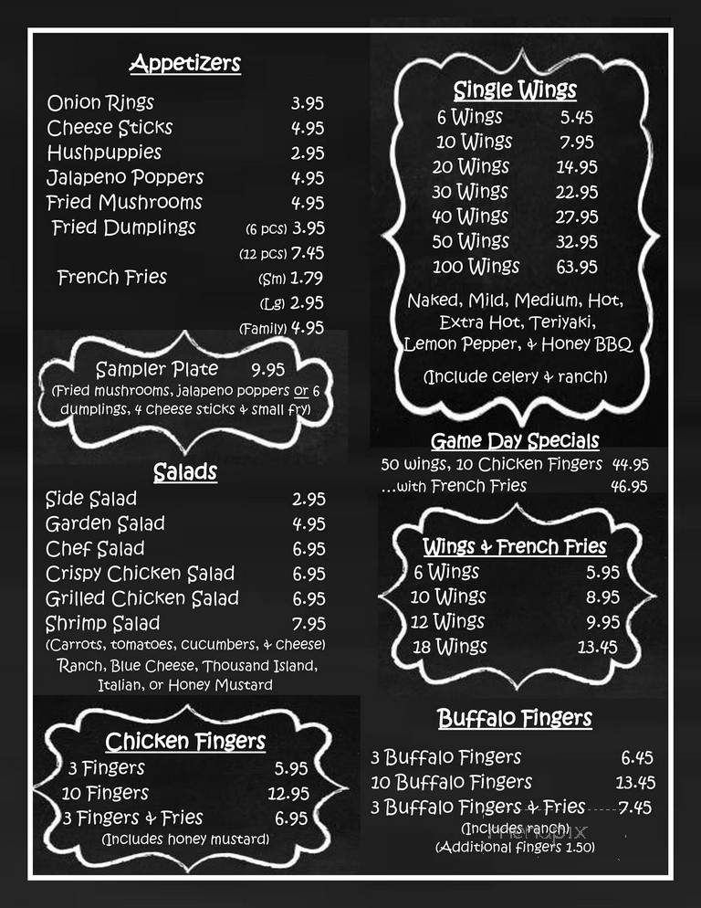 American Buffalo - Columbus, GA menu_pic