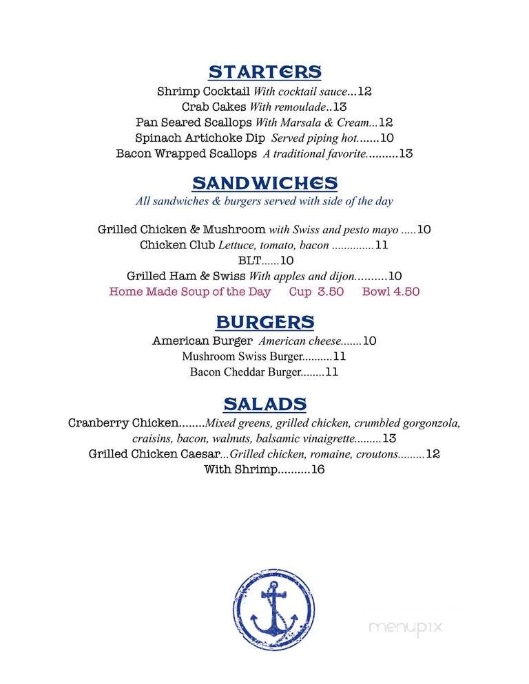 Delta Cafe - Verona, NY menu_pic