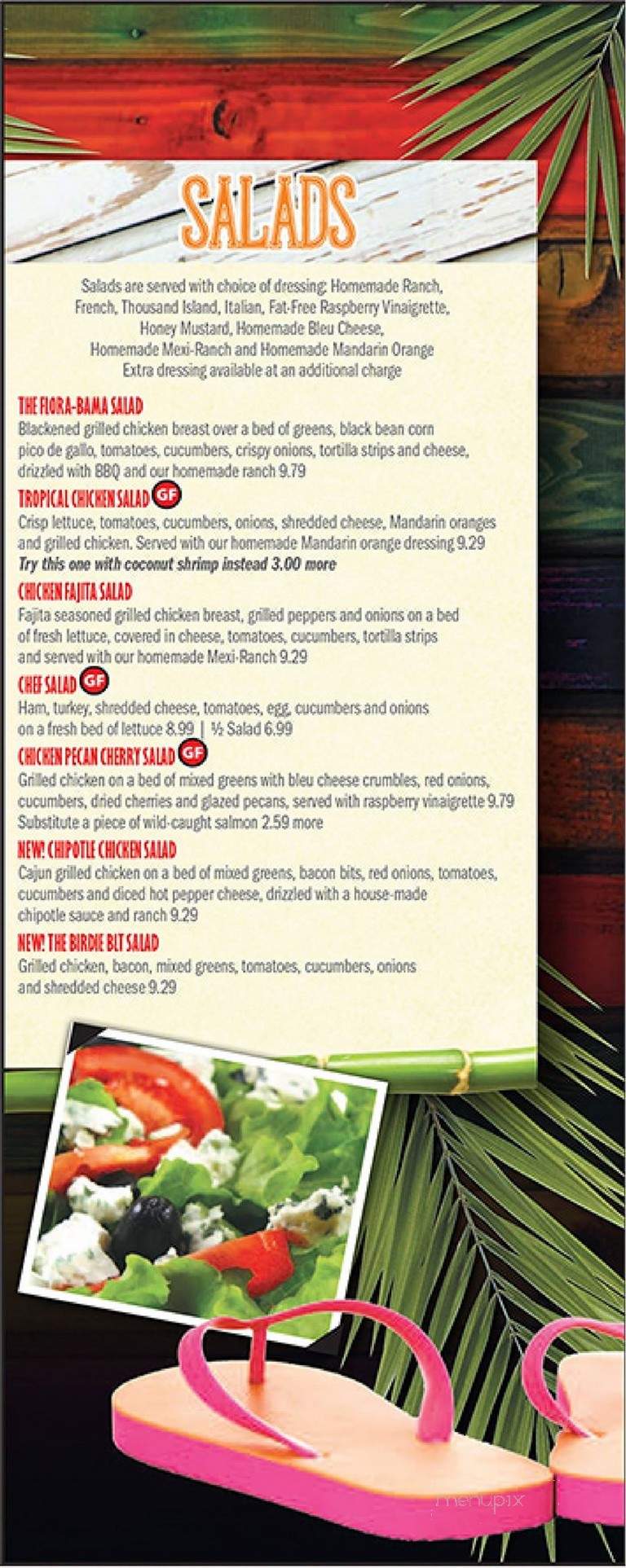 Bone Island - Jackson, MI menu_pic