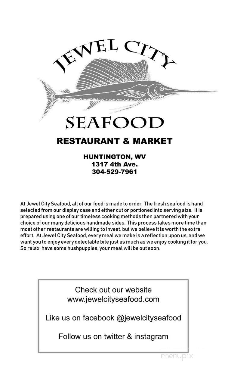 Jewel City Seafood - Huntington, WV