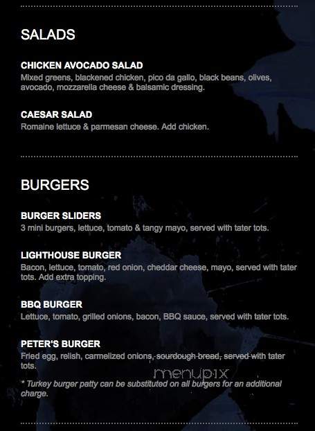 Lighthouse Cafe - Hermosa Beach, CA menu_pic