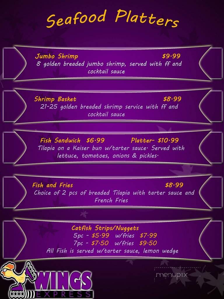Wing Station - Toledo, OH menu_pic
