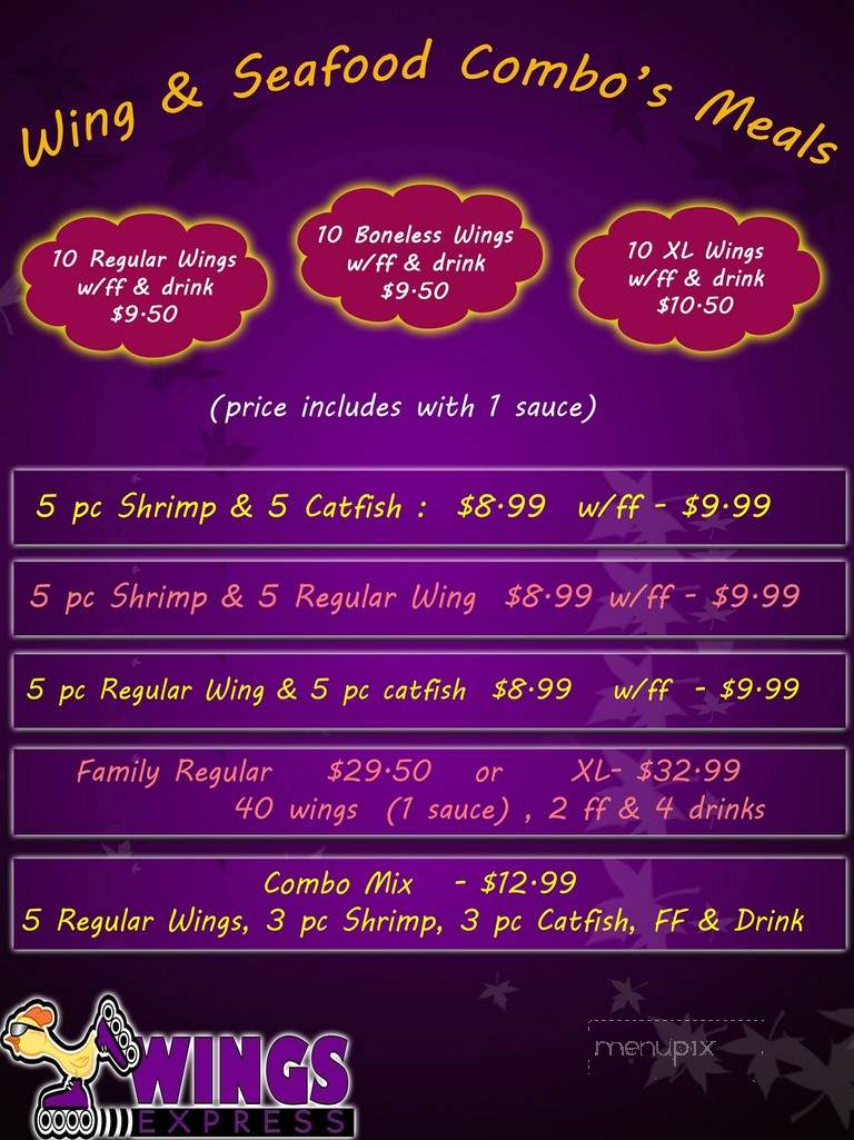 Wing Station - Toledo, OH menu_pic