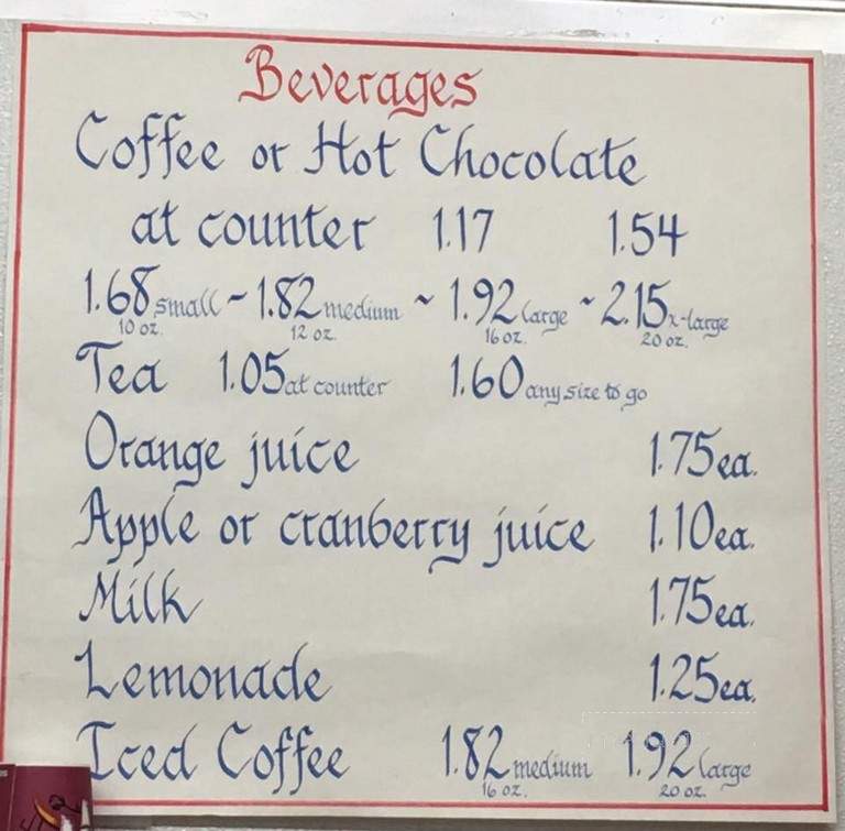 Ziggy & SonsDonuts - Salem, MA menu_pic