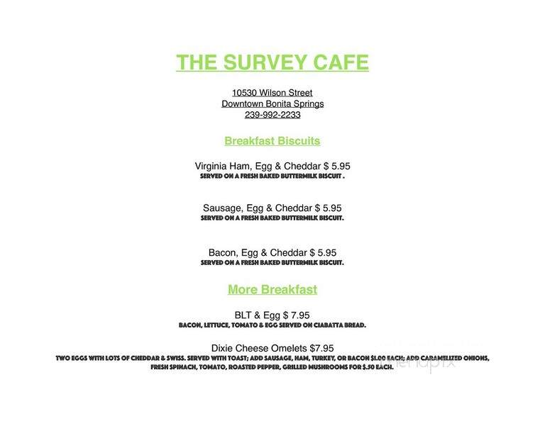 Survey Cafe - Bonita Springs, FL