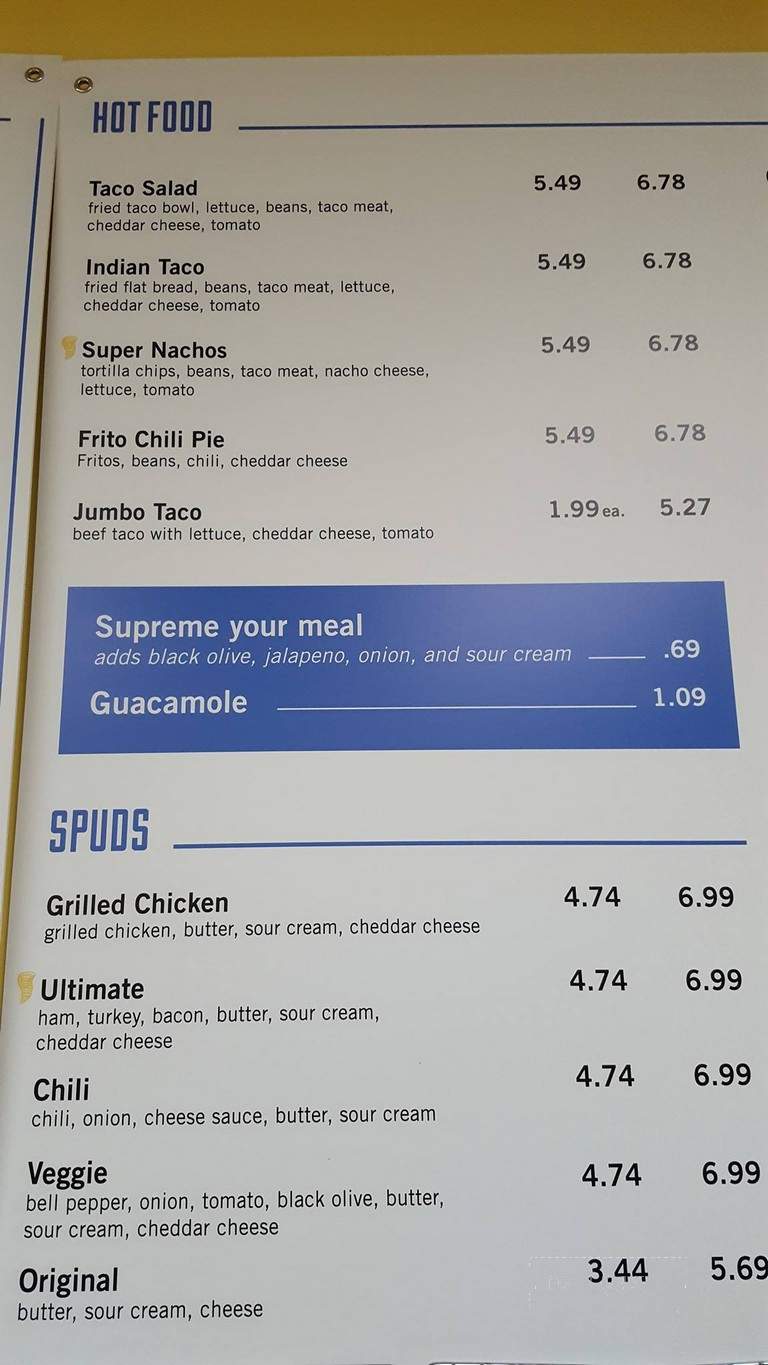 Dizzy's - Oklahoma City, OK menu_pic