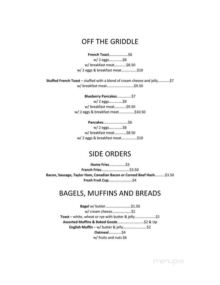 Pot Belly Deli - Sussex, NJ menu_pic