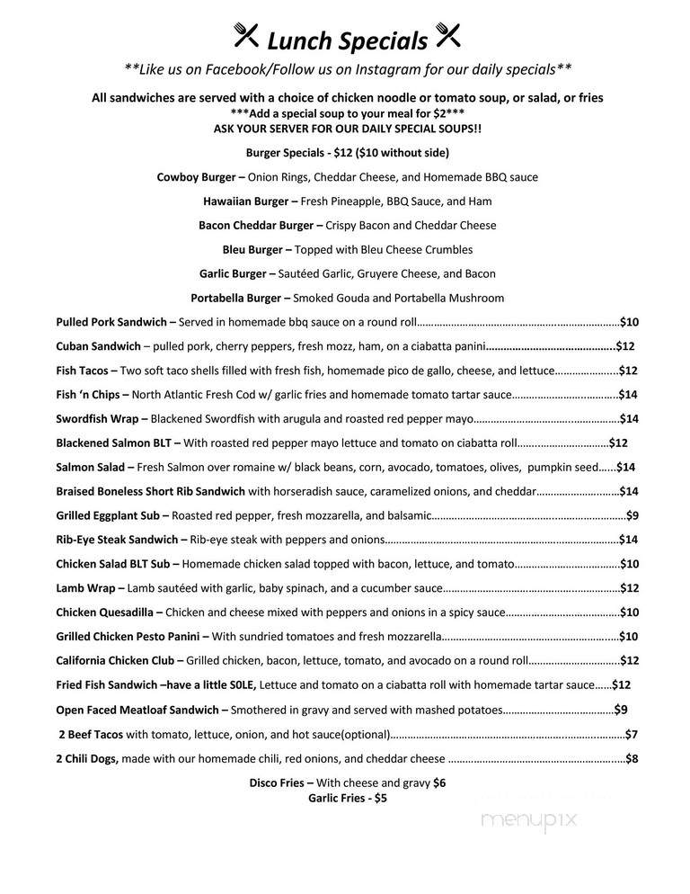 Pot Belly Deli - Sussex, NJ menu_pic