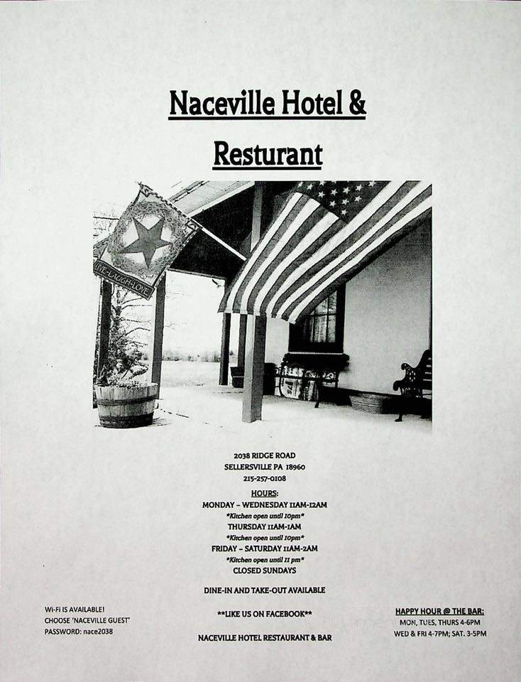 Naceville Hotel - Sellersville, PA