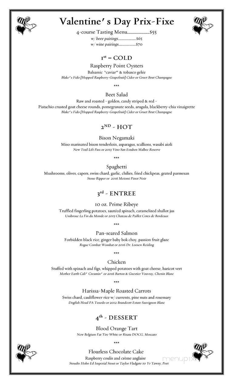 Brasserie Louis - Lewisburg, PA menu_pic