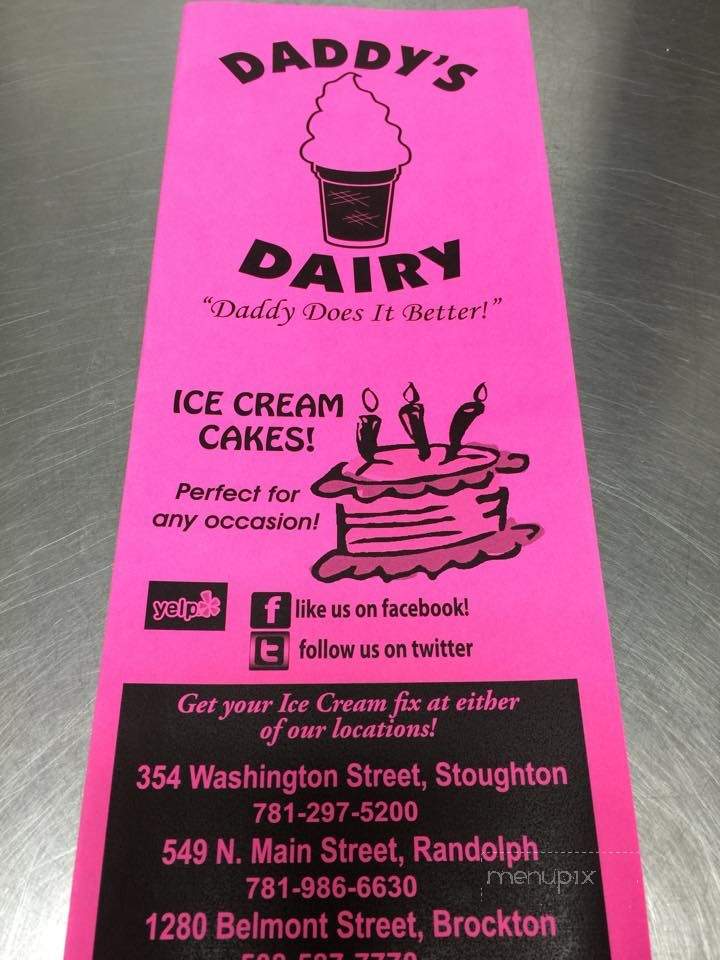 Daddy's Dairy - Stoughton, MA