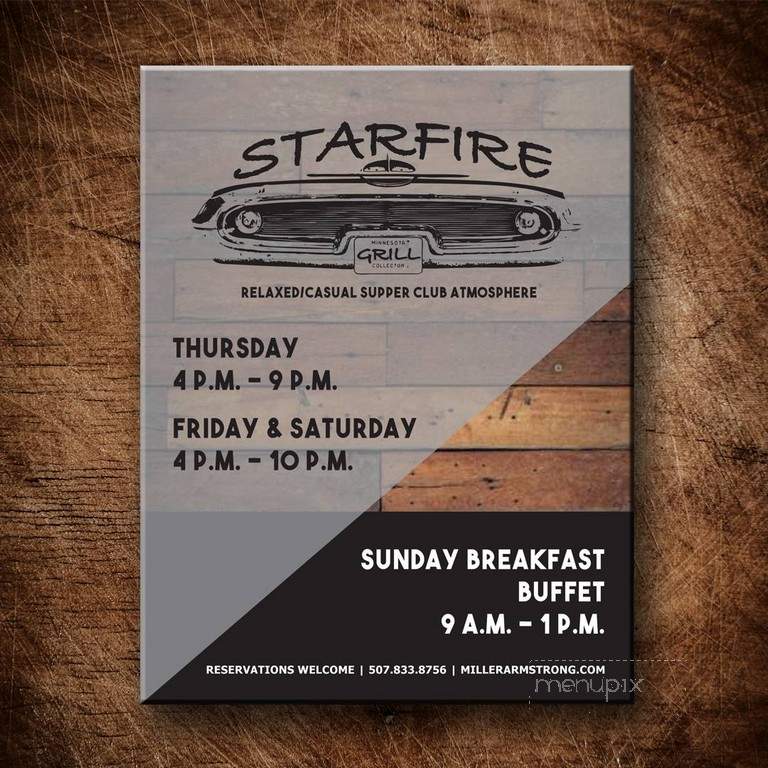 Starfire Restaurant - Waseca, MN