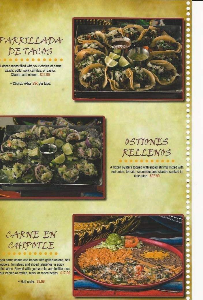Jalisco's Mexican Restaurant - Idaho Falls, ID menu_pic
