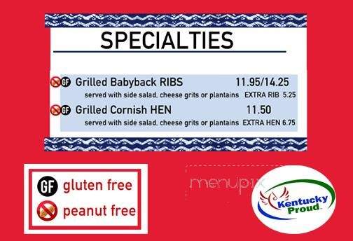Sav's Grill - Lexington, KY menu_pic