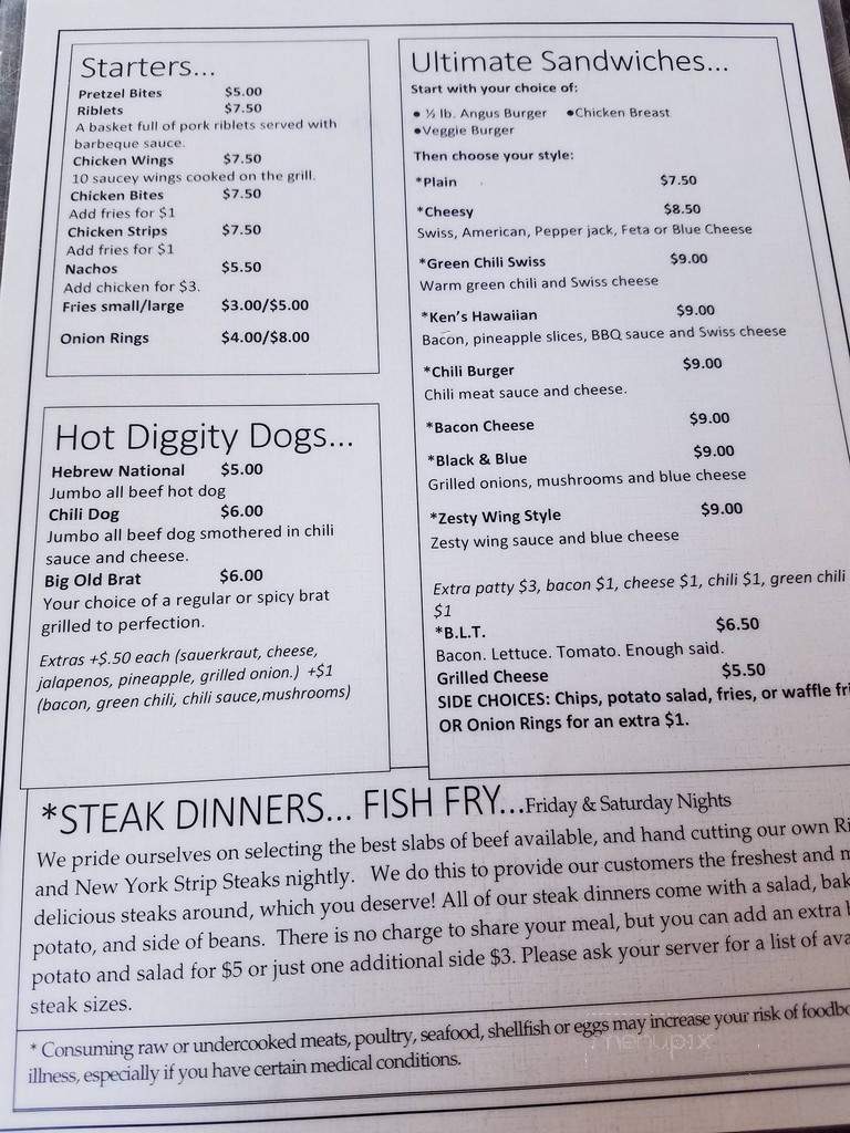 Airport Tavern - Casa Grande, AZ menu_pic