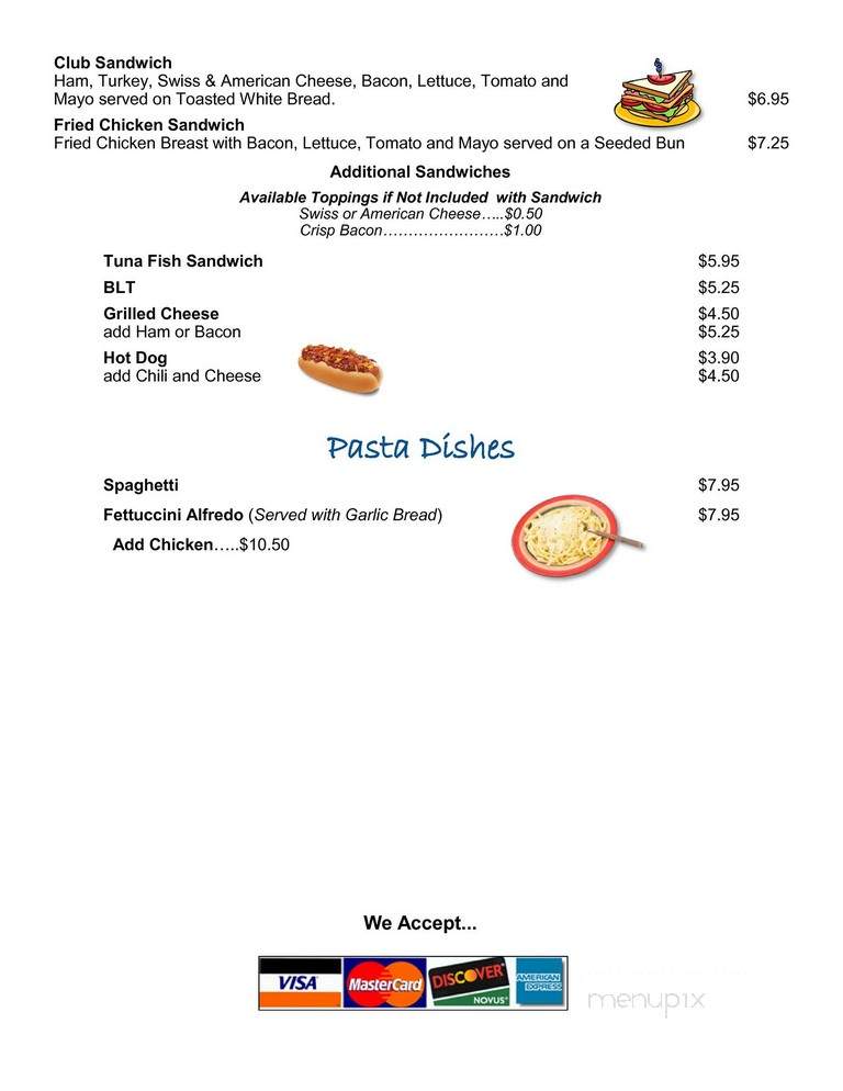 American Legion - Greenbelt, MD menu_pic