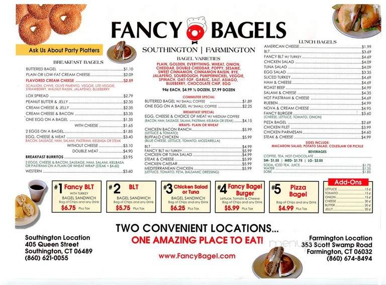 Fancy Bagels - Southington, CT