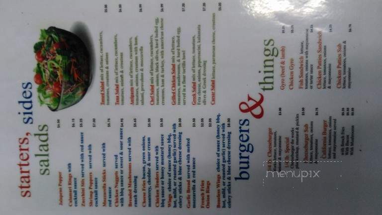 Brother's Pizza - Chambersburg, PA menu_pic