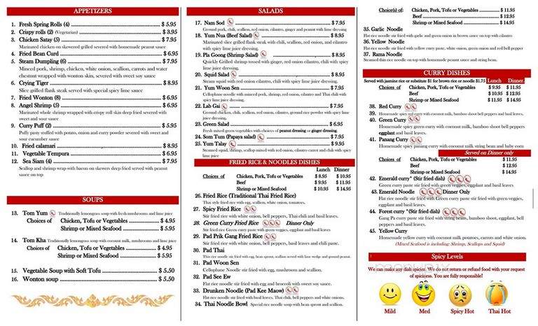 Ruangtong - Richmond, VA menu_pic