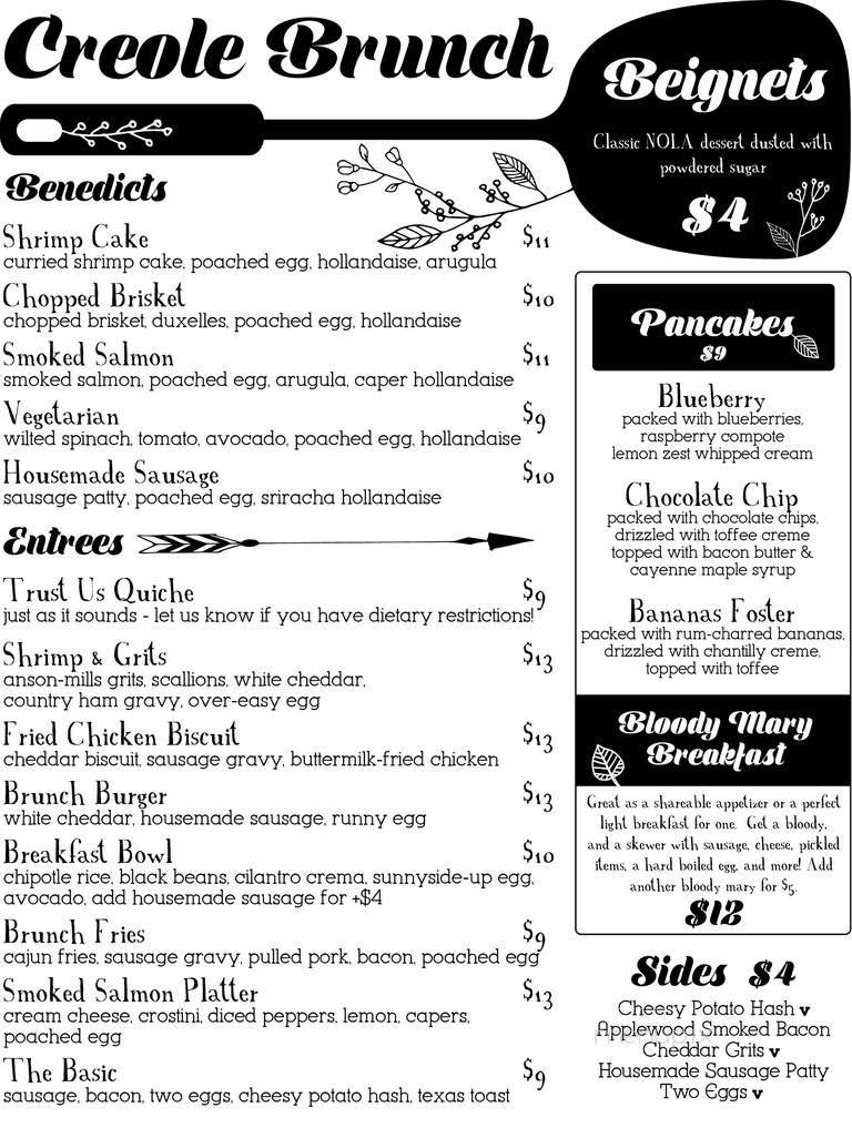 Copper Dine and Drink - East Lansing, MI menu_pic