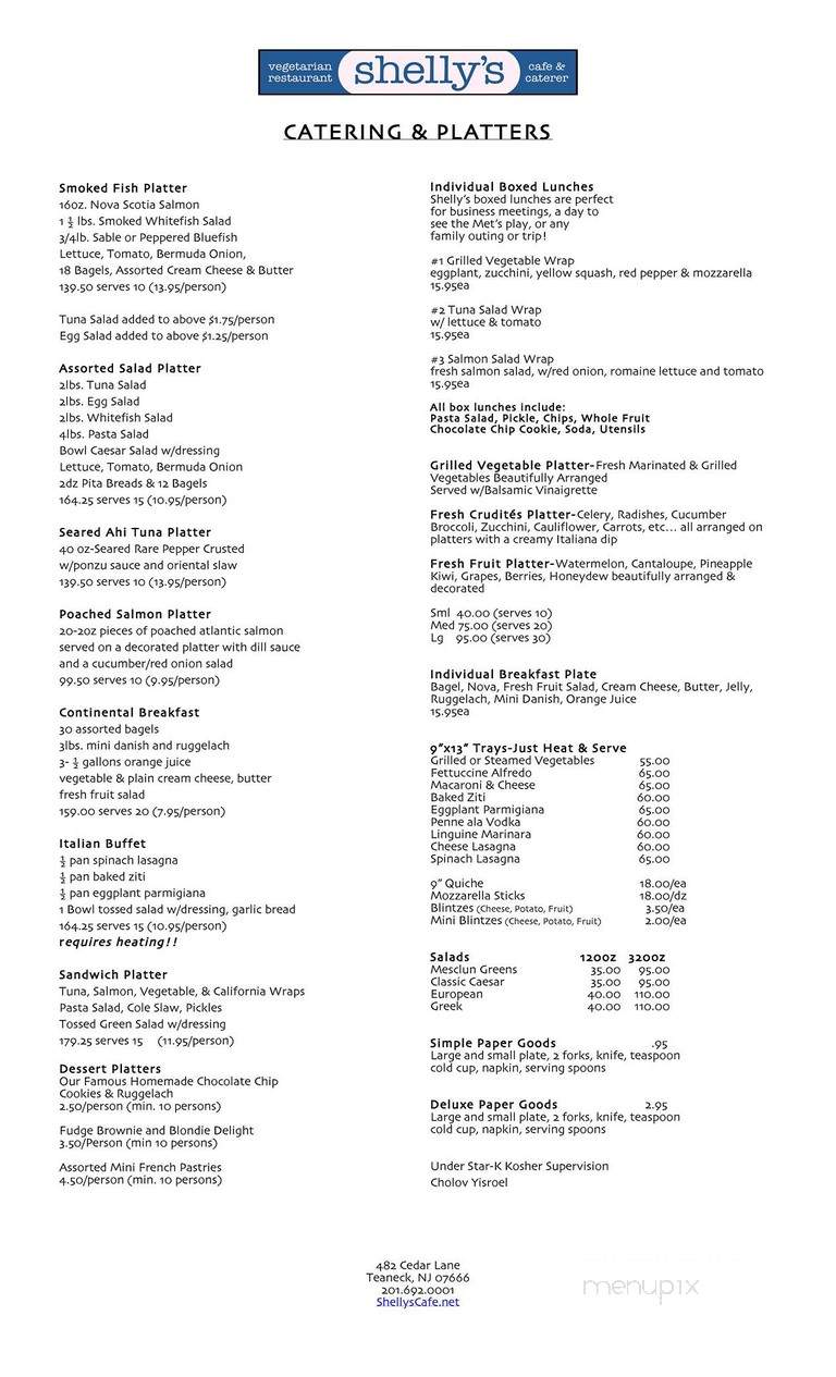Noah's Ark Glatt Kosher - Teaneck, NJ menu_pic