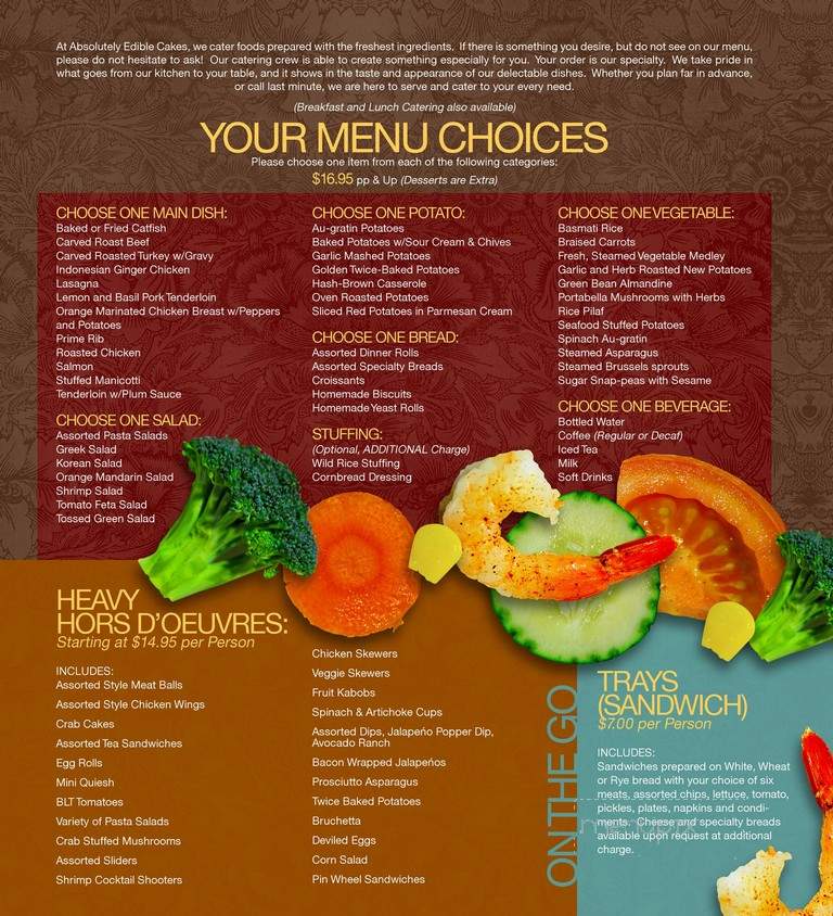Absolutely Edible Cakes - Rowlett, TX menu_pic